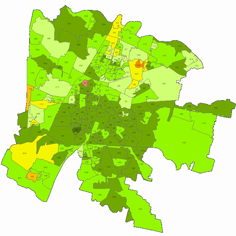 mappa affluenza referendum 1